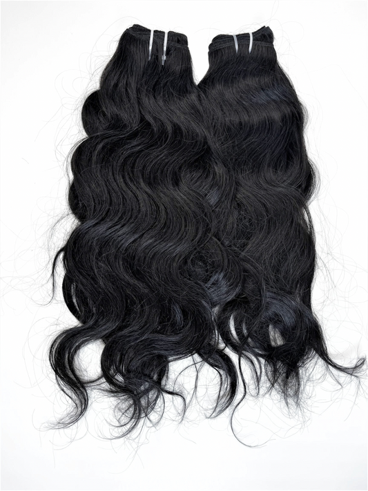 Raw Natural Wavy Bundles
